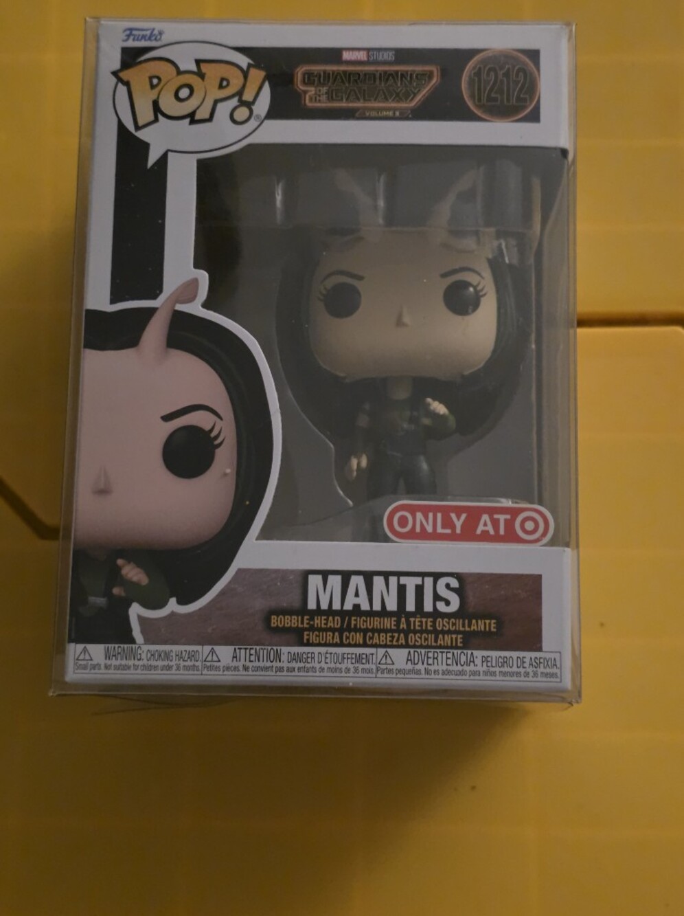 Mantis Guardians Of The Galaxy Taget Exclusive Funko #1212